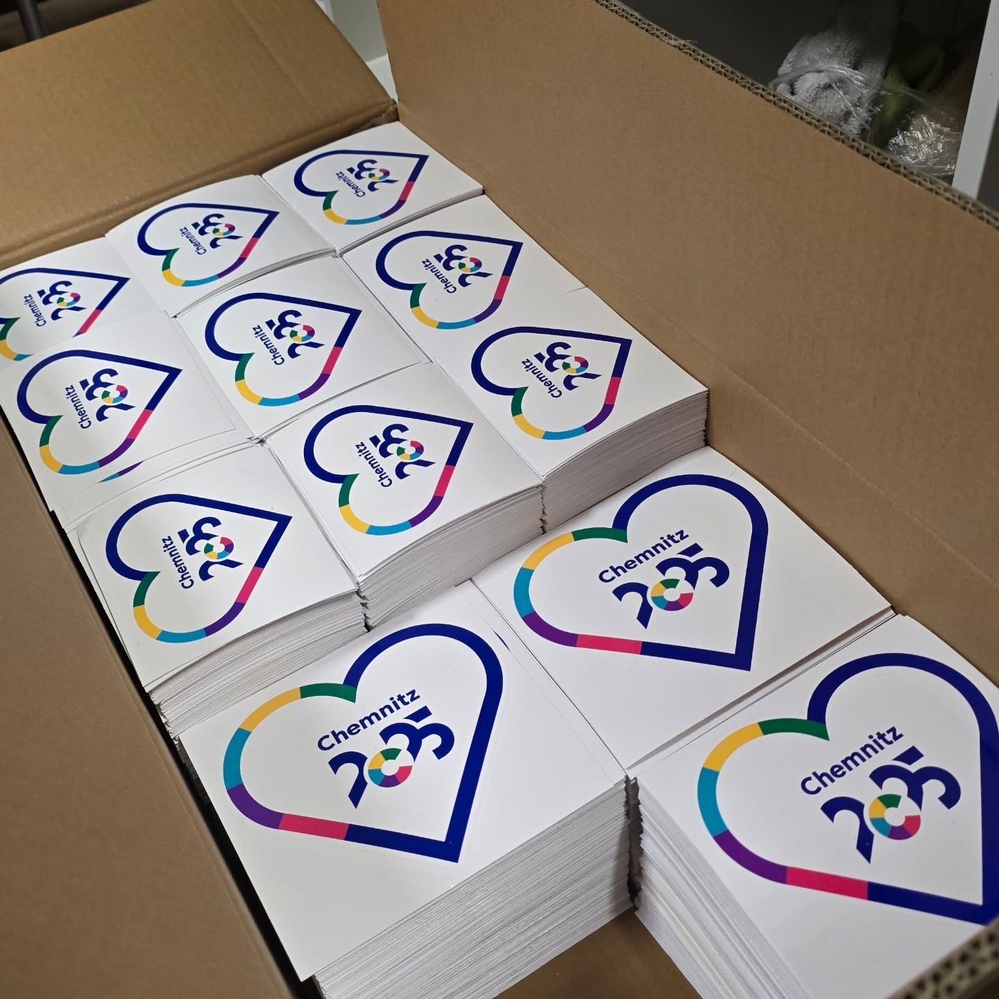 Aufkleber Chemnitz 2025 Kulturhauptstadt – Beispielprojekt Chemnitz